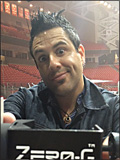 Rich Redmond with Maxonix Zero-G drumstick holder