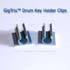 GigTrix Drum Key Clips pair zoomed