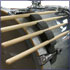 StickARK drumstick holder on side of PDP kick drum bass drum